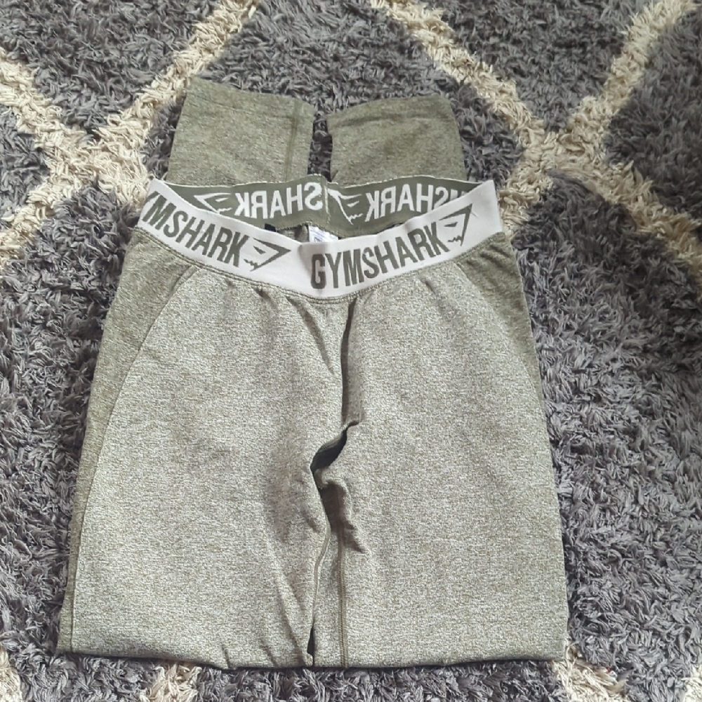 Gymshark Legging Green Super Stretchy Workout Fitness Pant Size M